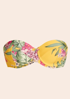 Guess bikini krūšturis Dzeltena Varavīksnes WEEKEND