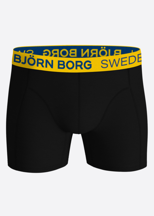 Björn Borg bokseršorti cotton stretch Sweden 3 pack