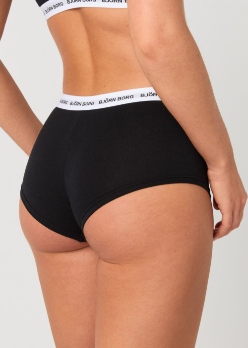 Боксеры cotton stretch логотип shorts 3 pack Björn Borg