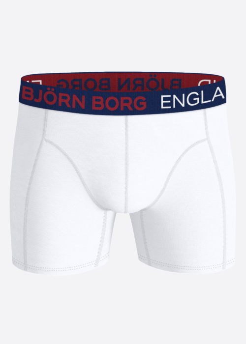 Björn Borg bokseršorti cotton stretch England 3 pack