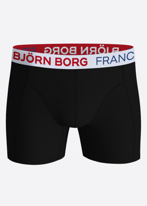 Björn Borg bokseršorti cotton stretch France 3pack