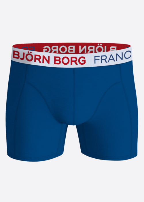 Björn Borg bokseršorti cotton stretch France 3pack
