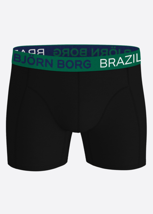 Björn Borg bokseršorti cotton stretch Brazil 3 pack