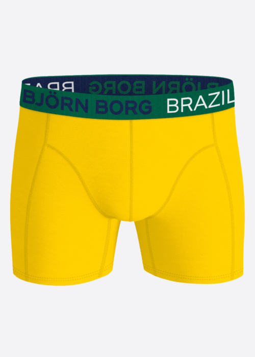 Björn Borg bokseršorti cotton stretch Brazil 3 pack