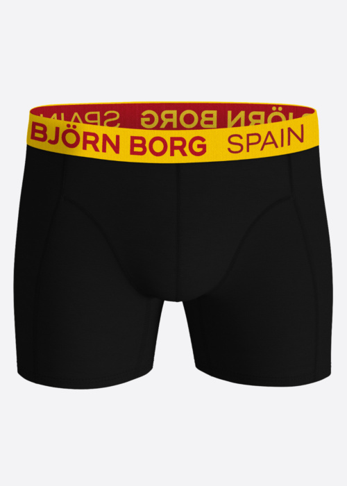 Björn Borg bokseršorti cotton stretch Spain 3 pack