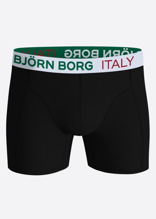 Björn Borg bokseršorti cotton stretch Italy 3 pack