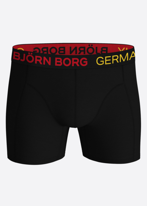 Björn Borg bokseršorti cotton stretch Germany 3 pack