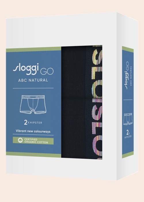 Sloggi bokseršorti kastītē 2pac Go Abc Natural