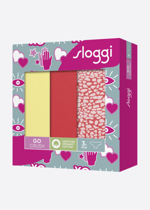 Трусики 3 пары в коробке Sloggi