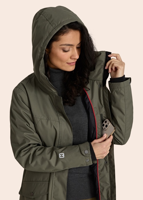 Huppa pavasara-rudens parka Minna