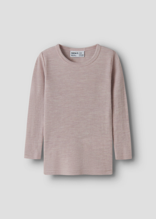 Name It Mini termoveļa blūze Wax Wool Rib