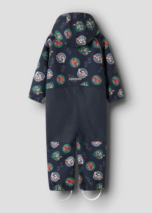 Весенне-осенний комбинезон Alfa08 Paw Softshell Name It Mini Outerwear