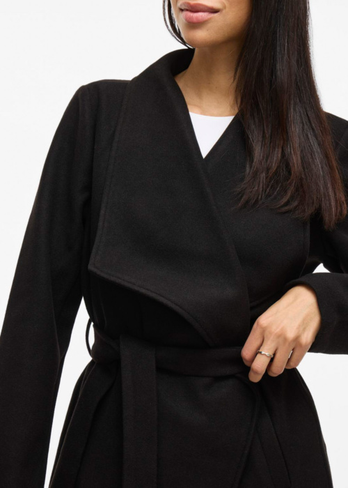 Весенне-осеннее пальто без утеплителя Cooley Collar Belt Vila