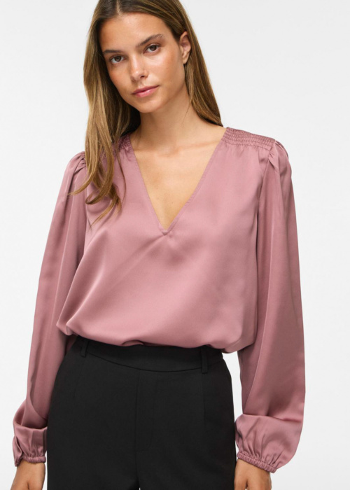 Блуза Ellette Smock Satin Vila
