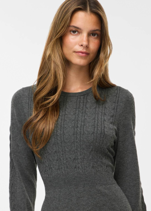 Vila trikotāžas kleita Kerry O-Neck Cable