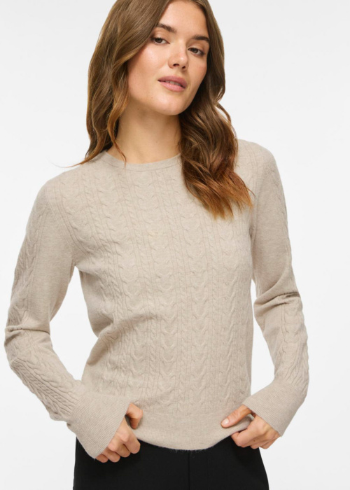 Vila adījums Kerry O-Neck Cable