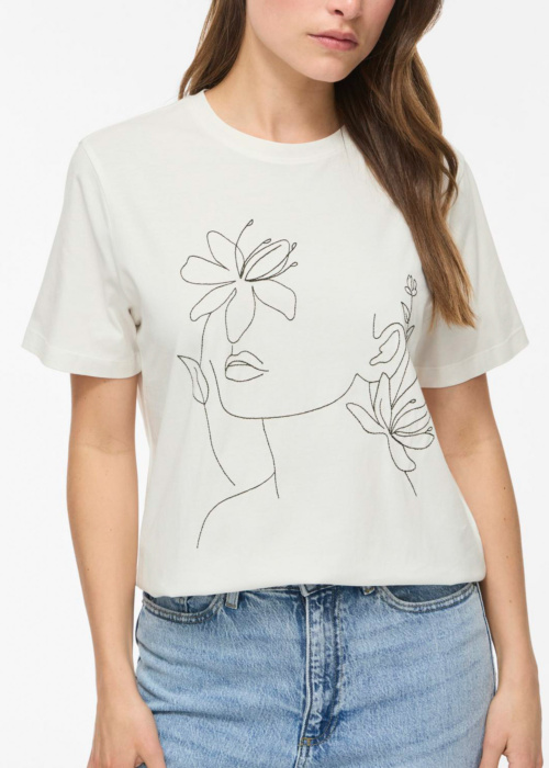Vila T-krekls Sybil O-Neck Artistic