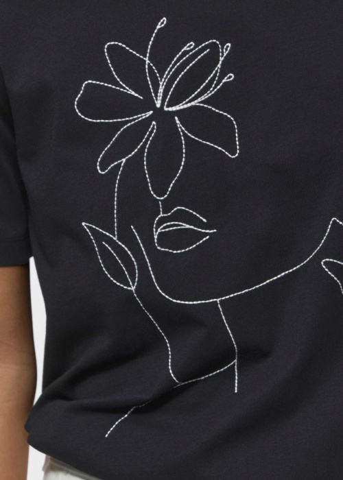 Vila T-krekls Sybil O-Neck Artistic