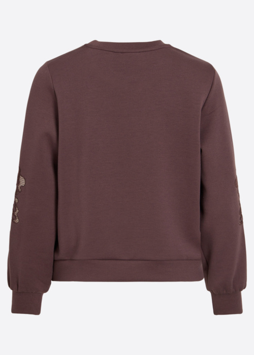 Vila džemperis Siffa Lace O-Neck