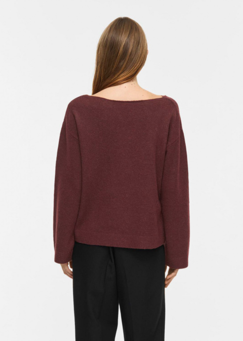 Vila adījums Liga V-Neck Rev Lace