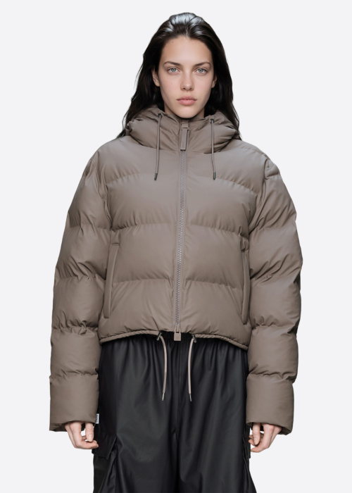 Rains stepeta ziemas jaka Alta A-Line Puffer W3T3