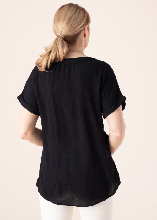 Vero Moda blūze ar īsām piedurknēm Agathe