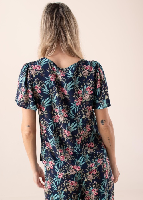 Vero Moda blūze ar īsām piedurknēm Easy