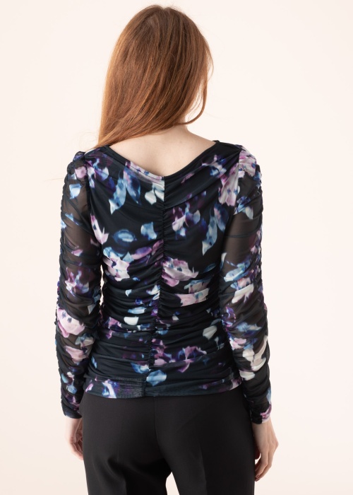 Selected blūze ar garām piedurknēm Julietta