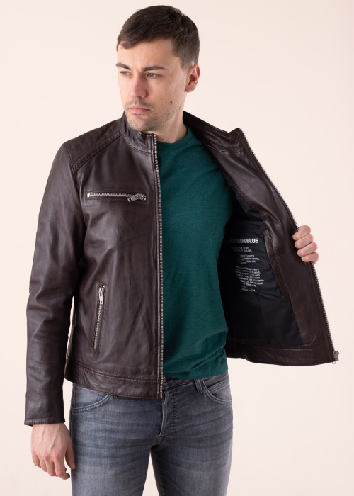 Rockandblue Ādas jaka Harvey