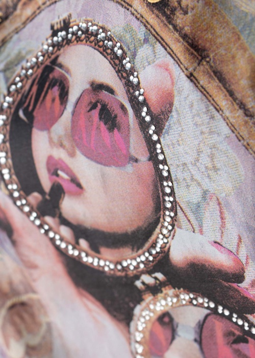 Футболка Lipstick Mirror Guess