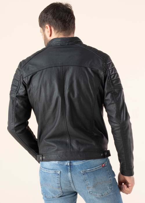 Jack & Jones mākslīgās ādas jaka Rocky