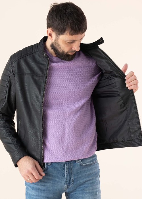 Jack & Jones mākslīgās ādas jaka Rocky