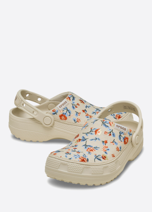 Crocs sandales Classic Crafted Floral Clog