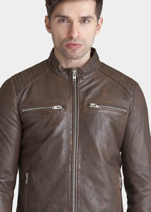 Rockandblue Ādas jaka Harvey