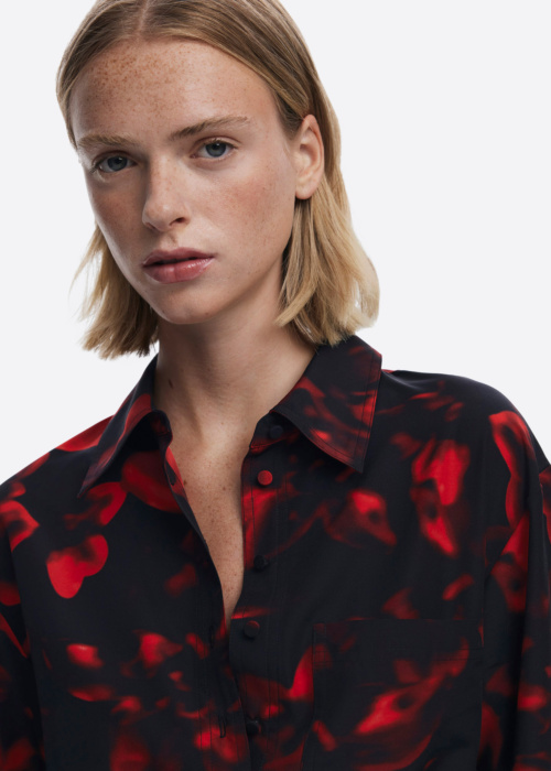 Desigual kleita Camisero Plisado