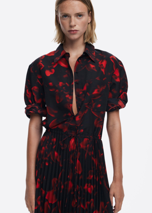 Desigual kleita Camisero Plisado