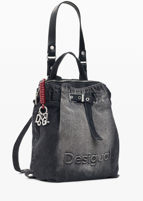 Desigual rokassoma Halg Logotips Denim