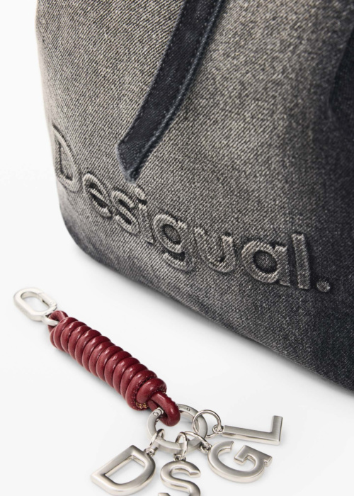 Desigual rokassoma Halg Logotips Denim