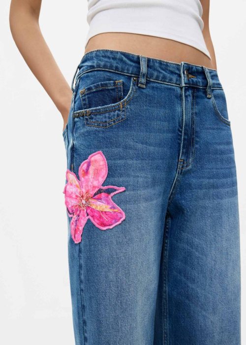 Джинсы Flora Desigual