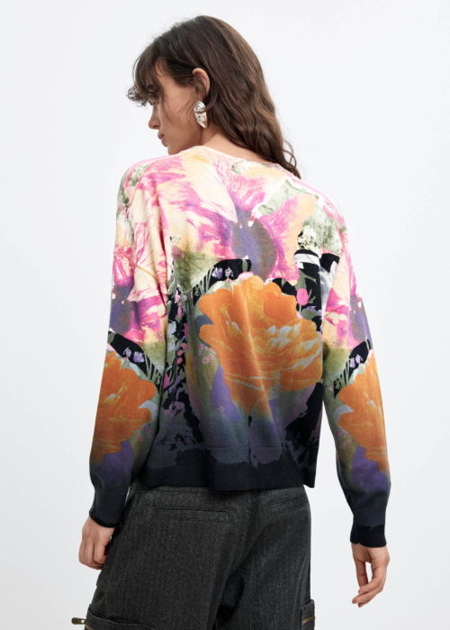 Desigual adījums Rose Degrade Lacroix
