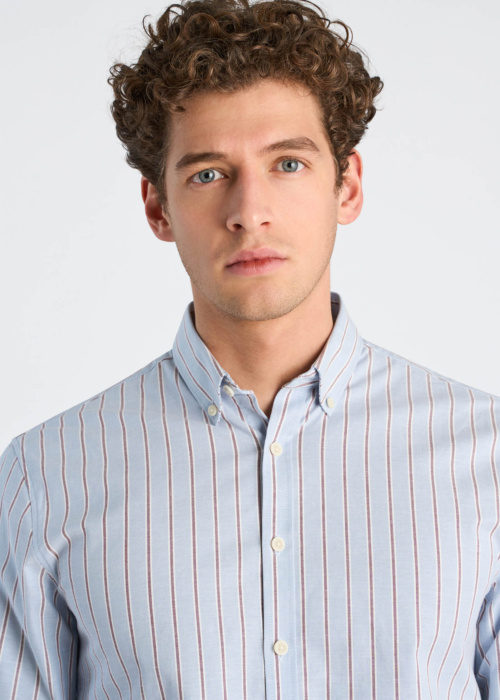 Рубашка Striped Superflex Oxford Lindbergh