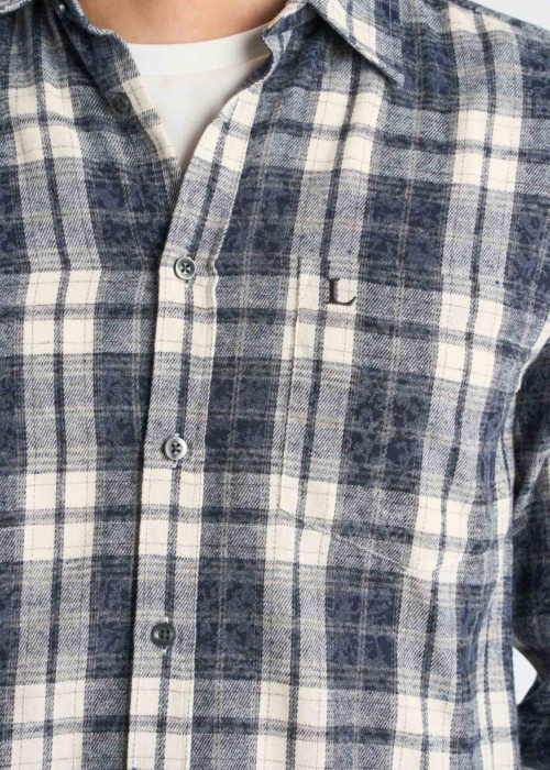 Рубашка Overdyed Checked Lindbergh