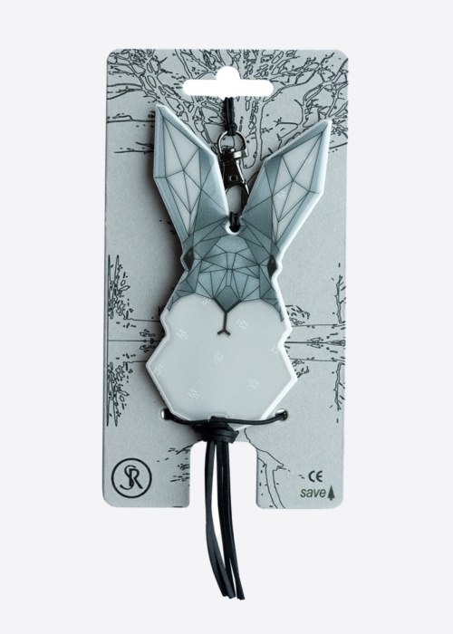 Softreflector atstarotājs Origami Hare