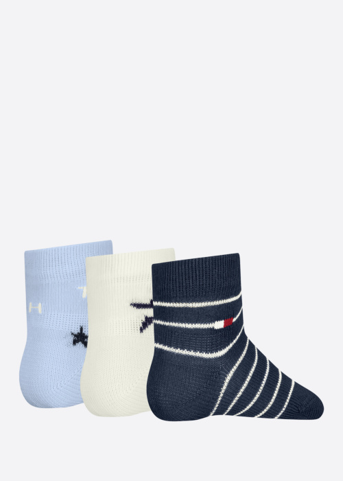 Tommy Hilfiger zeķes Stars & Stripe 3 Pack dāvanu kastītē