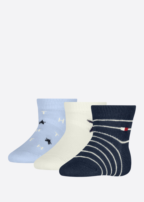 Tommy Hilfiger zeķes Stars & Stripe 3 Pack dāvanu kastītē