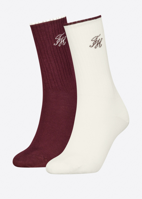 Носки Monogram Lurex 2 Pack Tommy Hilfiger
