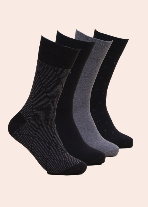 Носки 4 пары в подарочной коробке Bugatti