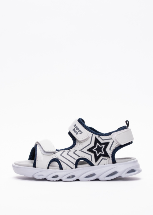 Happy Bee sandales ar gaismiņām