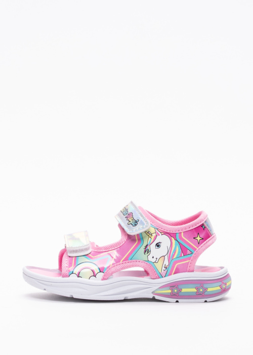 Мигающие сандалии Unicorn Leomil