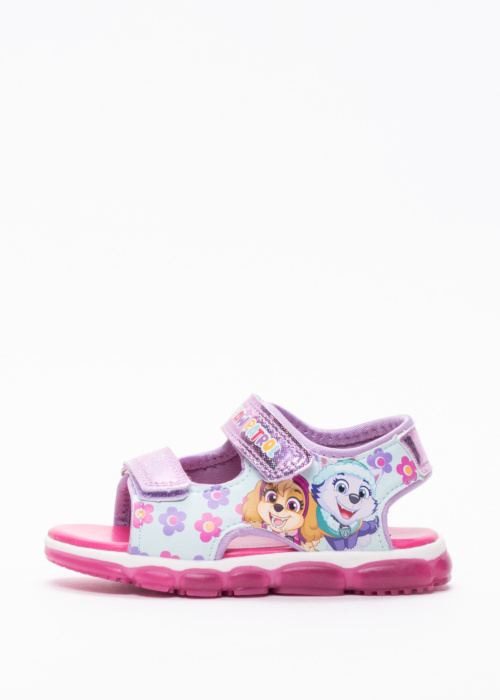 Leomil sandales ar gaismiņām Paw Patrol